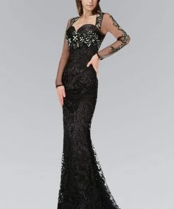 Elizabeth K - GL2101 Embellished Sweetheart Dress Formal Gowns