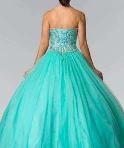 Formal Gowns Elizabeth K - GL2205 Beaded Sweetheart Ballgown 9 Formal Gowns Elizabeth K - GL2205 Beaded Sweetheart Ballgown