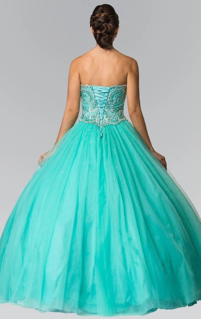 Formal Gowns Elizabeth K - GL2205 Beaded Sweetheart Ballgown 6 Formal Gowns Elizabeth K - GL2205 Beaded Sweetheart Ballgown