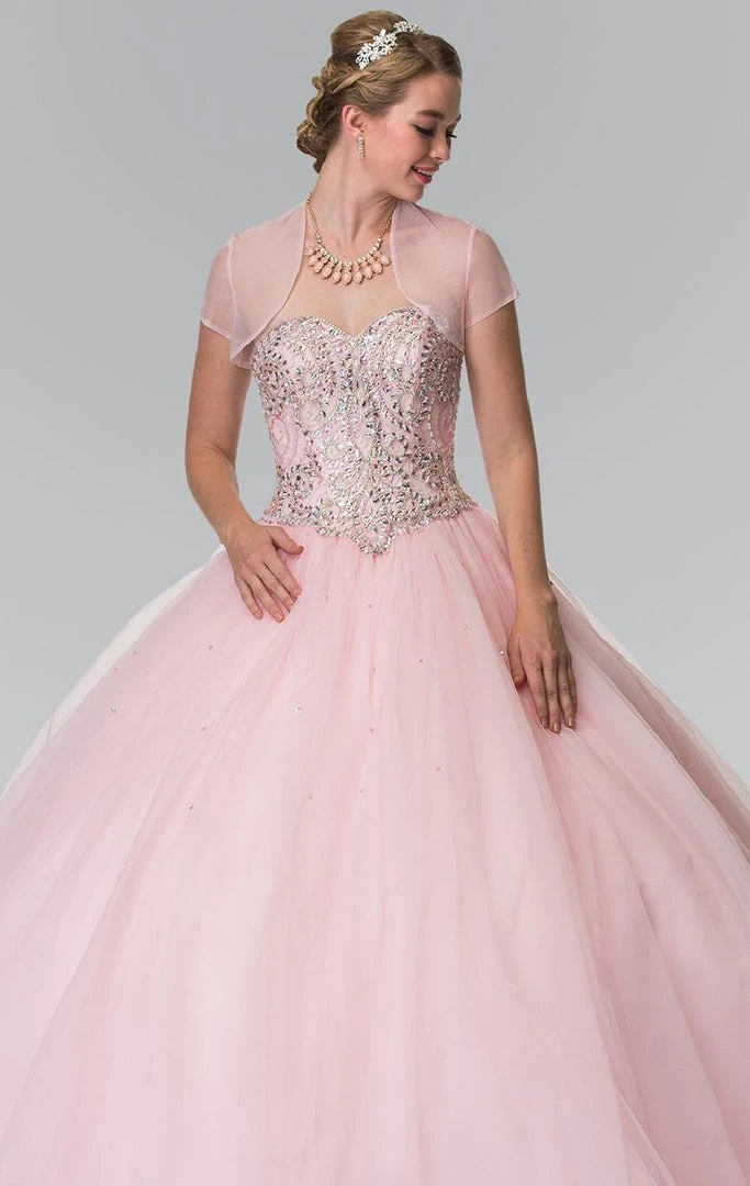 Formal Gowns Elizabeth K - GL2205 Beaded Sweetheart Ballgown 3 Formal Gowns Elizabeth K - GL2205 Beaded Sweetheart Ballgown