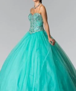 Formal Gowns Elizabeth K - GL2205 Beaded Sweetheart Ballgown 8 Formal Gowns Elizabeth K - GL2205 Beaded Sweetheart Ballgown