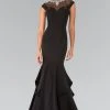 Formal Gowns Elizabeth K - GL2242 High Neck Mermaid Gown