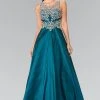 Elizabeth K - GL2253 Sleeveless Beaded Long Gown Formal Gowns