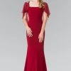 Elizabeth K - GL2254 Caped Long Dress