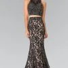 Elizabeth K - GL2271 Two-Piece Lace Long Dress