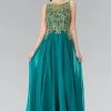 Elizabeth K - GL2274 Embellished Sleeveless Long Dress Formal Gowns 2 Elizabeth K - GL2274 Embellished Sleeveless Long Dress Formal Gowns
