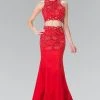 Formal Gowns Elizabeth K - GL2291 Two-Piece Sequined Trumpet Gown