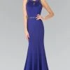 Elizabeth K - GL2303 Sleeveless Halter Long Dress
