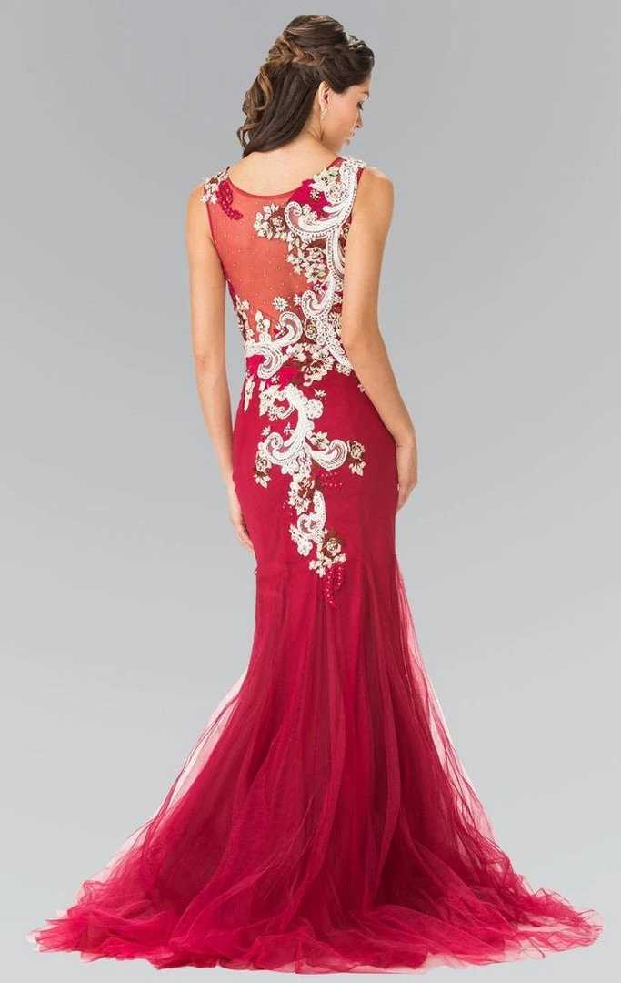 Elizabeth K - GL2318 Beaded Trumpet Gown 7 Elizabeth K - GL2318 Beaded Trumpet Gown