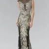Formal Gowns Elizabeth K - GL2336 Sleeveless Beaded Long Dress