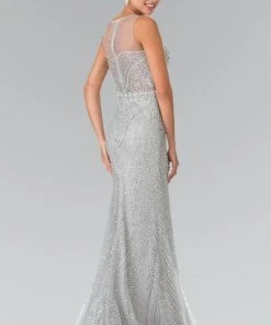 Elizabeth K - GL2337 Embellished Sleeveless Long Dress Formal Gowns 9 Elizabeth K - GL2337 Embellished Sleeveless Long Dress Formal Gowns