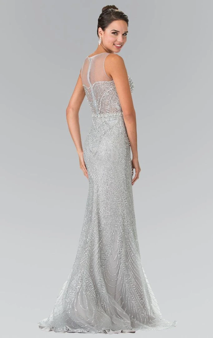 Elizabeth K - GL2337 Embellished Sleeveless Long Dress Formal Gowns 6 Elizabeth K - GL2337 Embellished Sleeveless Long Dress Formal Gowns