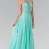 Formal Gowns Elizabeth K - GL2343 Embellished Sleeveless Long Dress