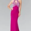 Formal Gowns Elizabeth K - GL2355 Halter Cut Outs Long Gown