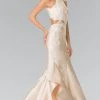 Elizabeth K - GL2356 Halter Ruffled Mermaid Gown Formal Gowns 1 Elizabeth K - GL2356 Halter Ruffled Mermaid Gown Formal Gowns