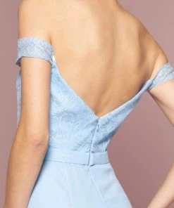 Formal Gowns Elizabeth K - GL2697 Off Shoulder Lace Bodice Mermaid Gown 15 Formal Gowns Elizabeth K - GL2697 Off Shoulder Lace Bodice Mermaid Gown