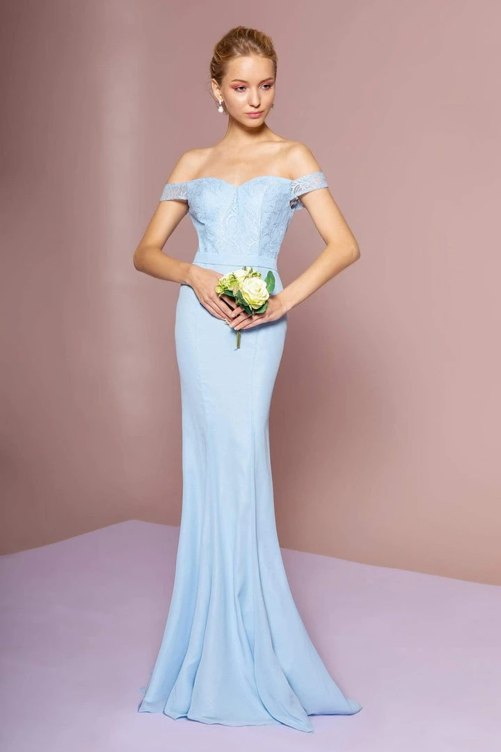 Formal Gowns Elizabeth K - GL2697 Off Shoulder Lace Bodice Mermaid Gown 3 Formal Gowns Elizabeth K - GL2697 Off Shoulder Lace Bodice Mermaid Gown