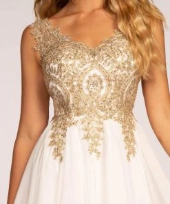 Elizabeth K - GS1625 Embroidered Lace Appliqued Short Dress Cocktail Dresses 15 Elizabeth K - GS1625 Embroidered Lace Appliqued Short Dress Cocktail Dresses