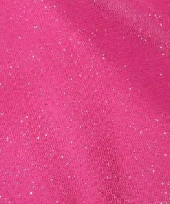 Ellie Wilde - V-Neck Racerback Glitter Tulle Ballgown EW119090 - 1 Pc Hot Pink In Size 2 Available Formal Gowns 11 Ellie Wilde - V-Neck Racerback Glitter Tulle Ballgown EW119090 - 1 Pc Hot Pink In Size 2 Available Formal Gowns