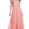Formal Gowns Aspeed Design - Embroidered Strapless A-Line Evening Dress