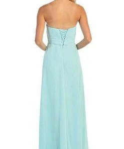 Formal Gowns Eureka Fashion - 2600-1 Pleated Strapless Sweetheart Chiffon Gown 10 Formal Gowns Eureka Fashion - 2600-1 Pleated Strapless Sweetheart Chiffon Gown