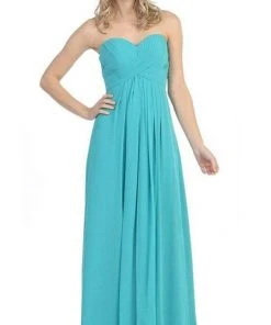 Formal Gowns Eureka Fashion - 2600-1 Pleated Strapless Sweetheart Chiffon Gown 13 Formal Gowns Eureka Fashion - 2600-1 Pleated Strapless Sweetheart Chiffon Gown