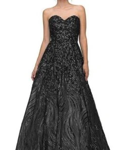 Formal Gowns Eureka Fashion - 7007 Sequin Embellished Sweetheart A-Line Gown