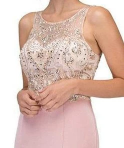 Eureka Fashion - 7022 Beaded Illusion Scoop Mermaid Dress Formal Gowns 11 Eureka Fashion - 7022 Beaded Illusion Scoop Mermaid Dress Formal Gowns