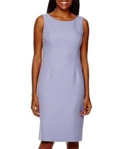 Evan Picone - 10642674 Sleeveless Crepe Sheath Dress