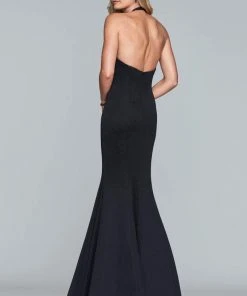 Faviana - 10105 Luxe Jersey V Neck Mermaid Dress 13 Faviana - 10105 Luxe Jersey V Neck Mermaid Dress