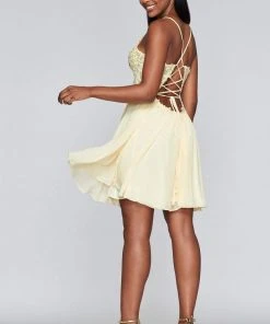 Cocktail Dresses Faviana - 10151 Embellished Chiffon A-line Cocktail Dress 11 Cocktail Dresses Faviana - 10151 Embellished Chiffon A-line Cocktail Dress