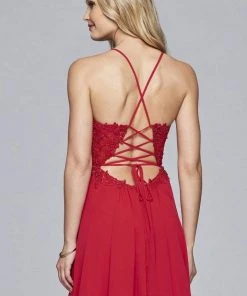 Cocktail Dresses Faviana - 10151 Embellished Chiffon A-line Cocktail Dress 8 Cocktail Dresses Faviana - 10151 Embellished Chiffon A-line Cocktail Dress