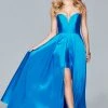 Faviana - 7966 Long Strapless Ball Gown With Slit 1 Faviana - 7966 Long Strapless Ball Gown With Slit