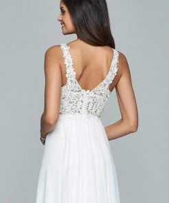 Faviana - 8070 Beaded Lace Cocktail Dress Cocktail Dresses 7 Faviana - 8070 Beaded Lace Cocktail Dress Cocktail Dresses