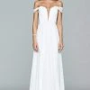Formal Gowns Faviana - Off Shoulder Sweetheart A-Line Gown 8088 - 2 Pcs Ivory In Size 12 Available 2 Formal Gowns Faviana - Off Shoulder Sweetheart A-Line Gown 8088 - 2 Pcs Ivory In Size 12 Available