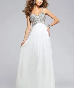 Formal Gowns Faviana - Pretty Sweetheart Chiffon Dress 7710