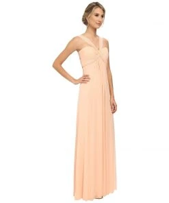 Formal Gowns Faviana - Ruched Mesh Empire Evening Dress 7672