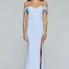 Formal Gowns Faviana - S10202 Beaded Sweetheart Off Shoulder Jersey Dress