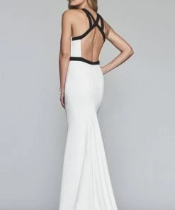 Formal Gowns Faviana - S10237 Strappy Jewel Fitted Evening Gown