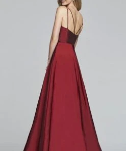 Formal Gowns Faviana - S10249 Sleeveless V-neck Taffeta Ballgown 6 Formal Gowns Faviana - S10249 Sleeveless V-neck Taffeta Ballgown