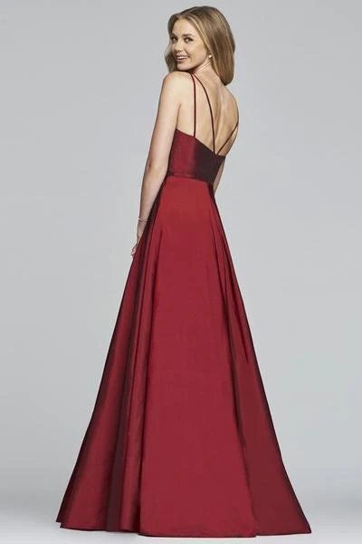 Formal Gowns Faviana - S10249 Sleeveless V-neck Taffeta Ballgown 4 Formal Gowns Faviana - S10249 Sleeveless V-neck Taffeta Ballgown