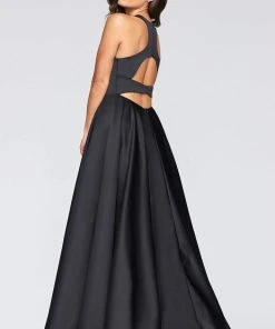 Formal Gowns Faviana - S10441 Scoop Neck Satin A-line Gown 9 Formal Gowns Faviana - S10441 Scoop Neck Satin A-line Gown