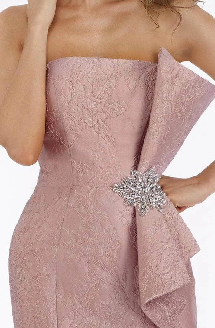 Feriani Couture - Strapless Bow-Ornate Evening Dress 18878 - 1 Pc Mauve In Size 6 Available 5 Feriani Couture - Strapless Bow-Ornate Evening Dress 18878 - 1 Pc Mauve In Size 6 Available