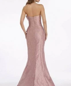 Feriani Couture - Strapless Bow-Ornate Evening Dress 18878 - 1 Pc Mauve In Size 6 Available 6 Feriani Couture - Strapless Bow-Ornate Evening Dress 18878 - 1 Pc Mauve In Size 6 Available