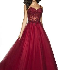 Blush By Alexia Designs Flair Prom - 19007 Lace Sweetheart Tulle Ballgown