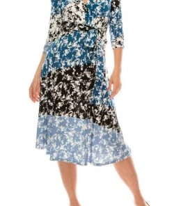 Gabby Skye - 19334M Floral Print A-Line Dress