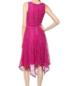 Gabby Skye - 56993MG Sleeveless Lace Dress