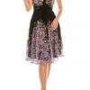 Gabby Skye - 57369MG Sleeveless Floral Print Lace A-Line Dress Cocktail Dresses