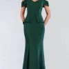 Gia Franco - Jeweled Off Shoulder Formal Dress 12954 - 1 Pc Emerald In Size 18 Available Formal Gowns 2 Gia Franco - Jeweled Off Shoulder Formal Dress 12954 - 1 Pc Emerald In Size 18 Available Formal Gowns