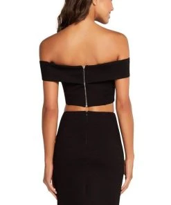 Harper And Lemon - 22107 Off-Shoulder Two-Piece Short Dress
